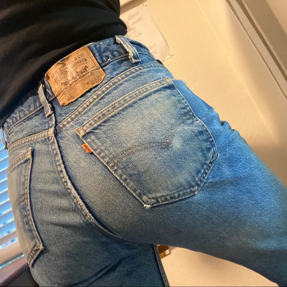 🍊ORANGE TAB VINTAGE LEVIS🍊